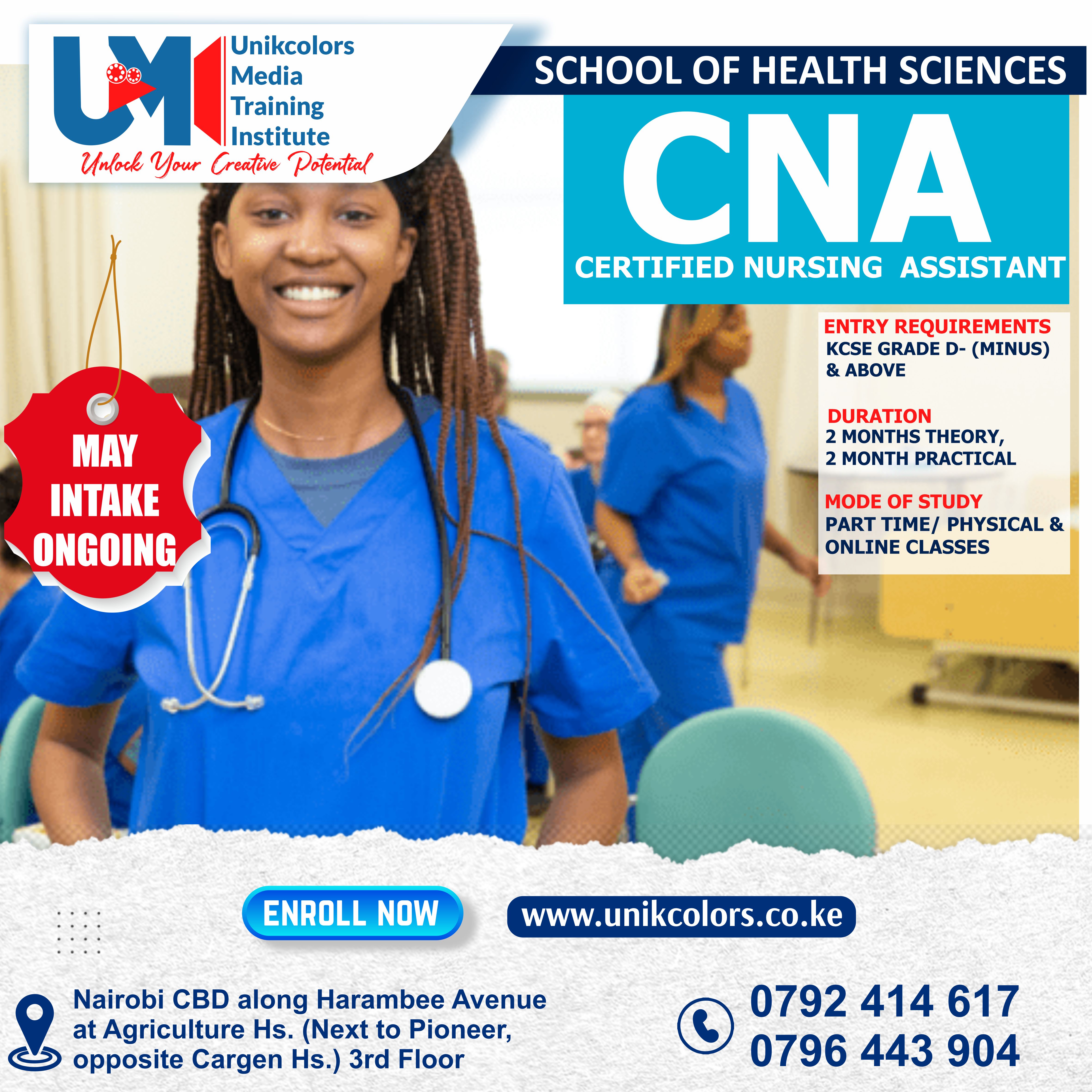 CERTIFIED NURSING ASSISTANT - CARE GIVER COURSE